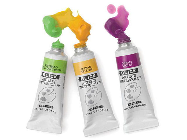 watercolours